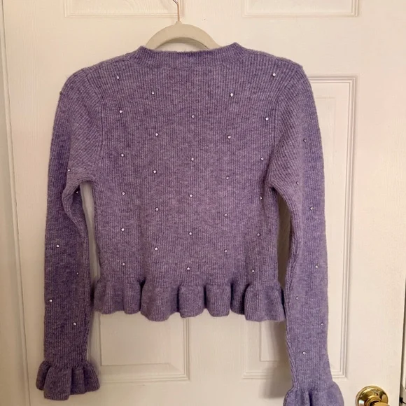 Zara Knit Sweater in lavender - Picture 3 of 3